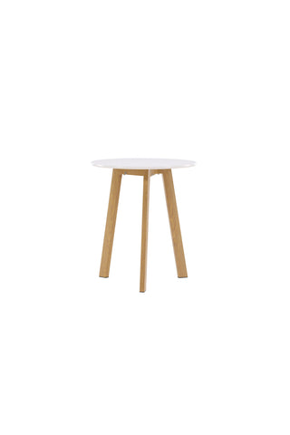 Venture Home Leonora Matbord φ65 - Eklook / Vit MDF