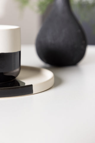 Venture Home Leonora Matbord φ65 - Eklook / Vit MDF