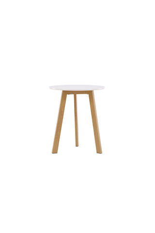 Venture Home Leonora Matbord φ65 - Eklook / Vit MDF