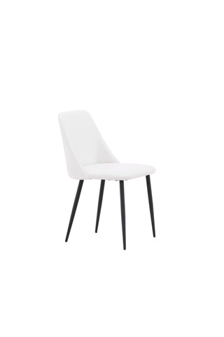 Venture Home Nattstol 2-pack - Svart / Vit PU
