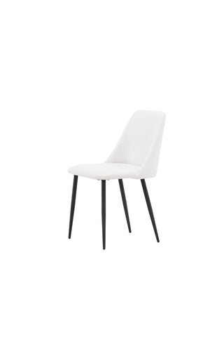 Venture Home Nattstol 2-pack - Svart / Vit PU