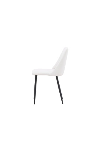 Venture Home Nattstol 2-pack - Svart / Vit PU