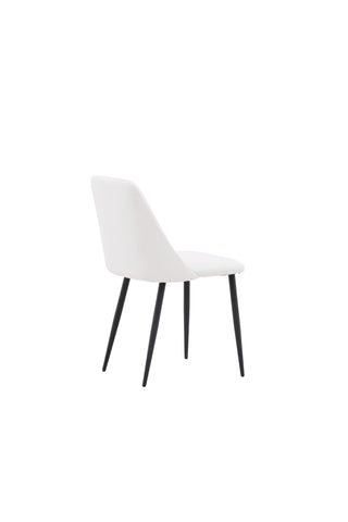 Venture Home Nattstol 2-pack - Svart / Vit PU