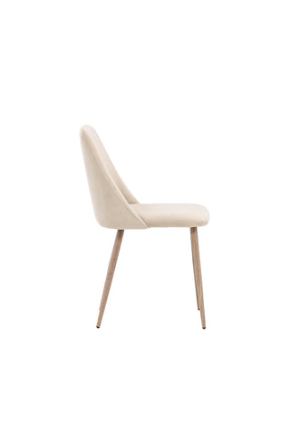 Venture Home Morgonmatstol 2-pack - Brun / Grå Boucle