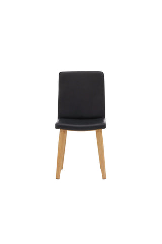 Venture Home Idag Matstol 2-pack - Natur / Svart PU
