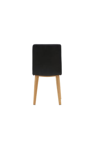 Venture Home Idag Matstol 2-pack - Natur / Svart PU