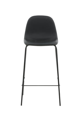 Polar Barstol 2-pack - Svart / Svart PU