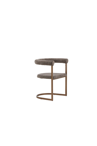 Venture Home Morgonmatstol 2-pack - Brun / Grå Boucle
