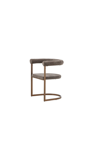 Venture Home Morgonmatstol 2-pack - Brun / Grå Boucle