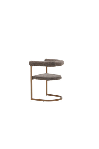 Venture Home Morgonmatstol 2-pack - Brun / Grå Boucle
