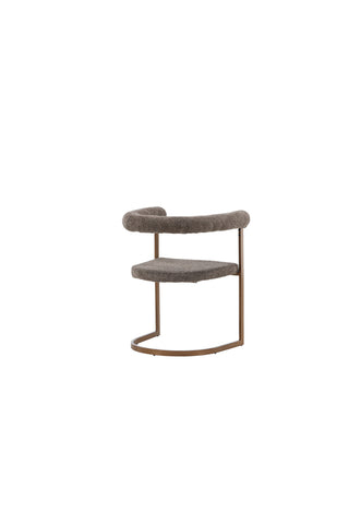 Venture Home Morgonmatstol 2-pack - Brun / Grå Boucle