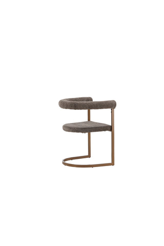 Venture Home Morgonmatstol 2-pack - Brun / Grå Boucle