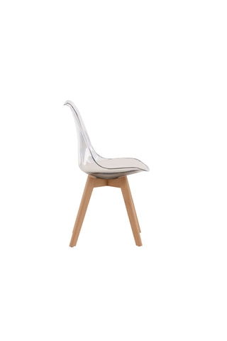 Venture Home Polar Matstol 2-pack - Svart / Beige Boucle