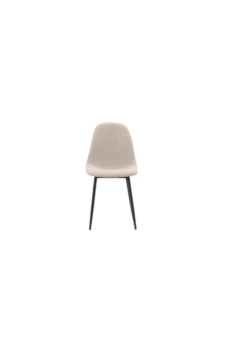 Venture Home Polar Matstol 2-pack - Svart / Beige Boucle