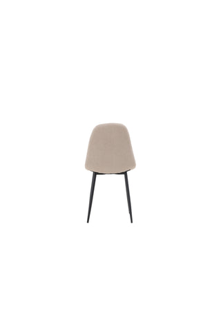 Venture Home Polar Matstol 2-pack - Svart / Beige Boucle