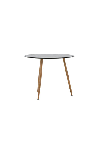 Venture Home Bistro Barbord φ60 - Svart / MDF med faner