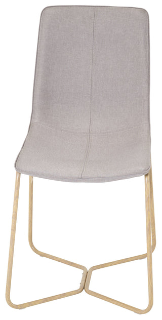 X-Matstol 2-pack - Ek-Look / Mellangrå
