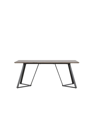Marina Matbord - Svart / Grå Ek - 180*90*H75