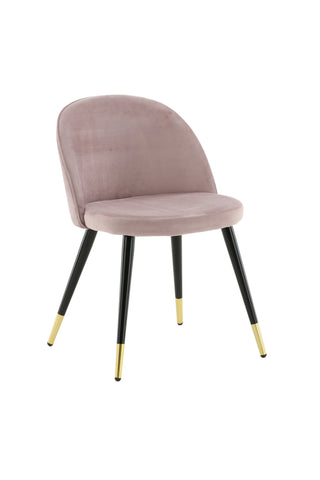 Sammet 2-pack Mässing Dusty Pink