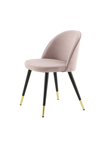 Sammet 2-pack Mässing Dusty Pink