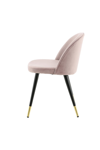 Sammet 2-pack Mässing Dusty Pink