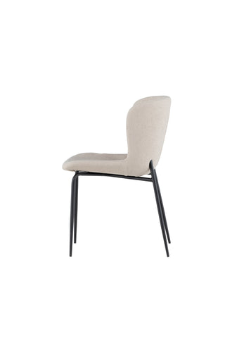 Venture Home Modesto Matstol 2-pack - Svart / Beige Boucle