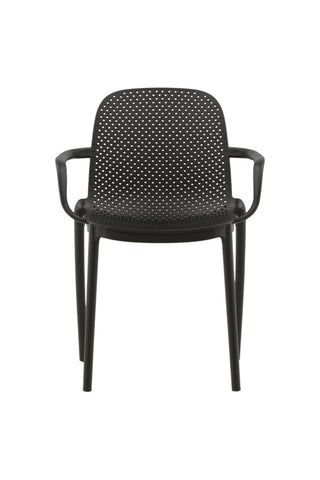 Venture Home Baltimore Dining Chair - Svart / Svart plast