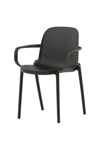 Venture Home Baltimore Dining Chair - Svart / Svart plast
