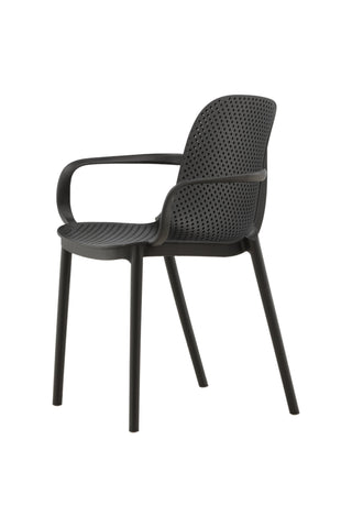 Venture Home Baltimore Dining Chair - Svart / Svart plast