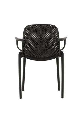 Venture Home Baltimore Dining Chair - Svart / Svart plast