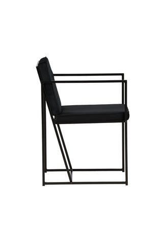 Venture Home Chico Matstol 2-pack - Svart / Vit Boucle