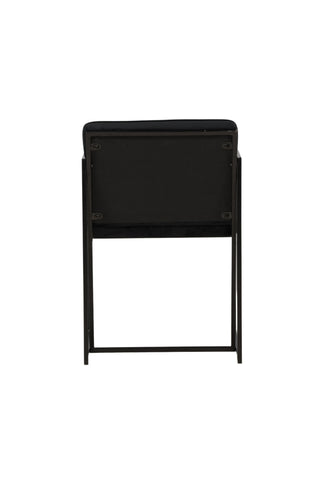Venture Home Richmond Dining Chair 2-pack - Svart / Svart sammet