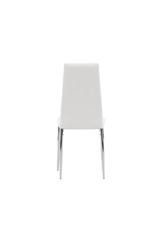 Venture Home Pastill Matstol 2-pack - Silver / Vit PU
