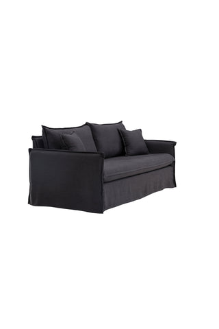 Venture Home Nova Soffa Trä/ Svart tyg