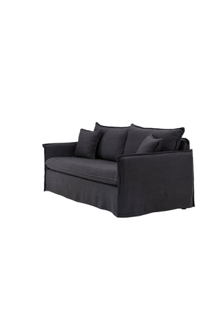 Venture Home Nova Soffa Trä/ Svart tyg
