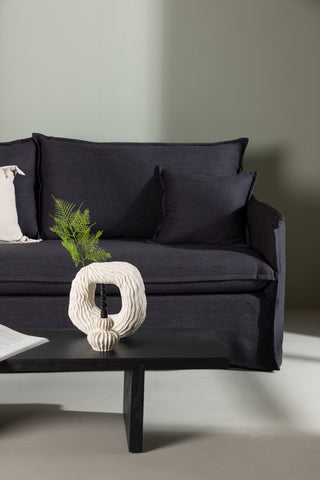 Venture Home Nova Soffa Trä/ Svart tyg