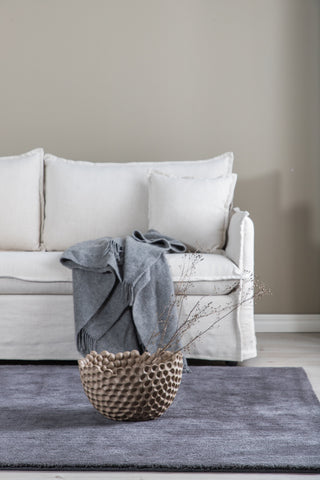 Nova Soffa - Trä / Beige Linne