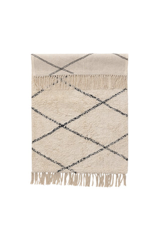 Venture Home Thelma Cotton - 50*80- -Rektangulär-Vit/Svart