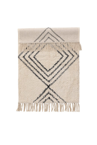 Venture Home Love Cotton - 50*80- -Rektangulär-Vit/Svart