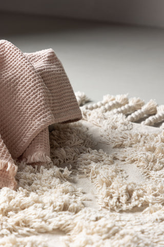 Venture Home Hilma Cotton - 50*80- -Rektangulär-Offwhite