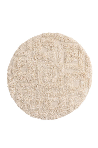 Venture Home Wilmer Polyester/Bomull - 50*80- -Rektangulär-Vit