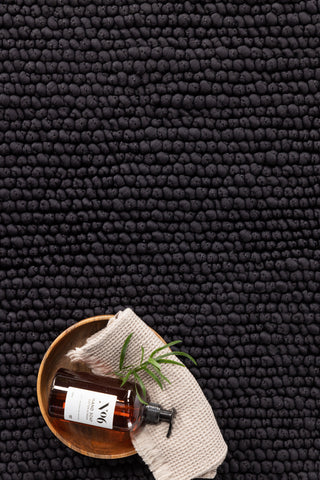 Venture Home Wilmer Polyester/Bomull - 50*80- -Rektangulär-Svart