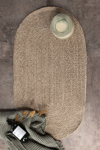 Venture Home Oliver Jute - 50*90- -Oval -Natur