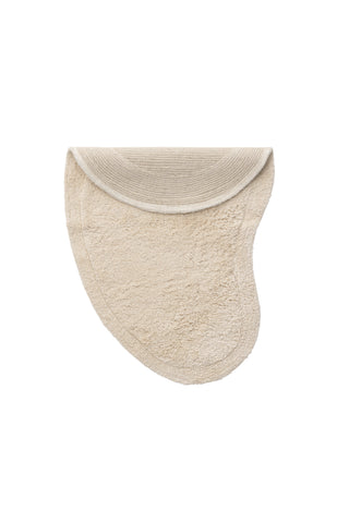 Venture Home Elvis Cotton Blend med Tygbaksida - 60*85 - Oval - Offwhite