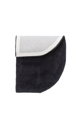 Venture Home Nora Wool - 50*80- -Halvmåne-Svart