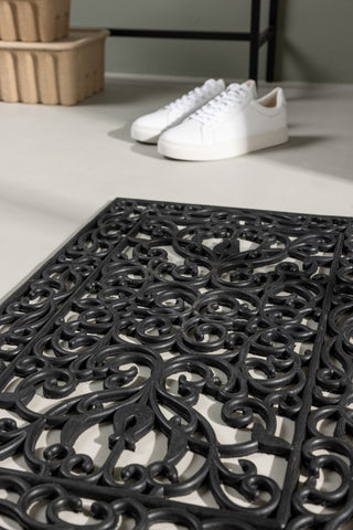 Venture Home Mats Gummi - 45*75- -Rektangulär-Svart