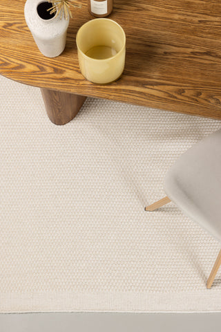 Venture Home Vilma Wool & Cotton - 230*160- -Rektangulär-Offwhite