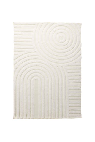 Venture Home Nikita Poly-bomull Canvas - 230*160- -Rektangulär-Vit