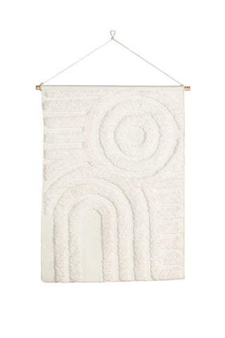 Venture Home Nikita Poly-bomull Canvas - 290*200- -Rektangulär-Grå/Vit