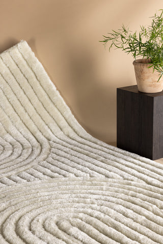 Venture Home Niklas Polyester - 290*200- -Rektangulär-Vit